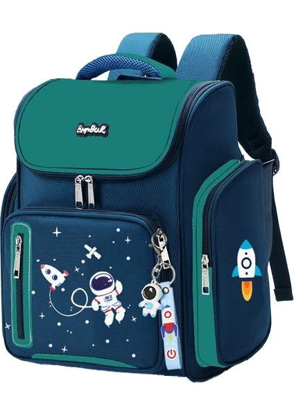 Çocuk Okul Çantası, Hafif, Yükü Azaltan, Omurgayı Koruyan, Geniş Kapasiteli Sırt Çantası (Yurt Dışından)