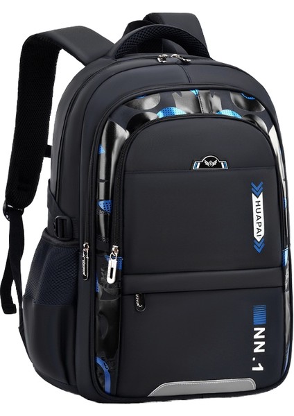 Çocuk Omurga Sırt Çantası, Büyük Kapasiteli Su Geçirmez Hafif Sırt Çantası, Gündelik Basit Sırt Çantası (Yurt Dışından)