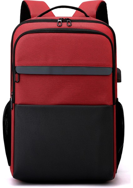 Yeni Erkek Iş Basit Bilgisayar Çantası Hafif Büyük Kapasiteli Öğrenci Okul Çantası Sırt Çantası (Yurt Dışından)