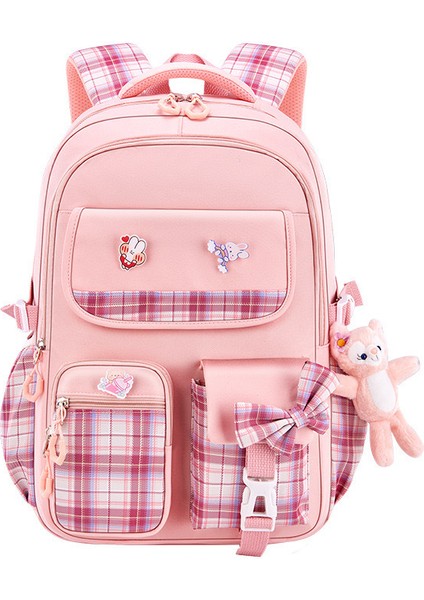 Öğrenciler Için Çok Fonksiyonlu Sırt Çantası, Sırt Çantası, Sevimli Dekompresyon Omurga Koruması Çocuk Okul Çantası (Yurt Dışından)