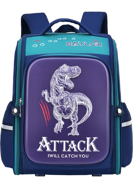 Su Geçirmez ve Havalı Çocuk Okul Çantası Karikatür Ilkokul Öğrencisi Sırt Çantası Hafif Omurga Koruyucu Sırt Çantası (Yurt Dışından)