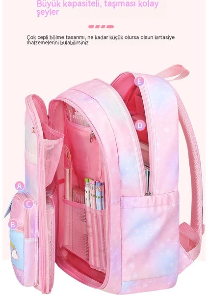 Öğrenci Okul Çantası Büyük Kapasiteli Yandan Açılan Sırt Çantası (Yurt Dışından) fiyatları