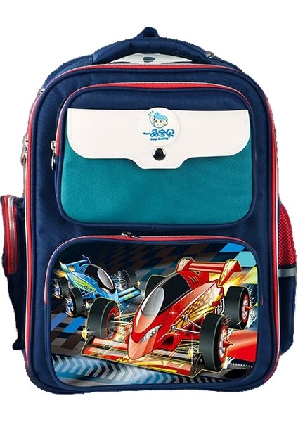Öğrenci Okul Çantaları Hafif ve Nefes Alabilen Çocuk Omurgasını Koruyan Okul Çantaları (Yurt Dışından)