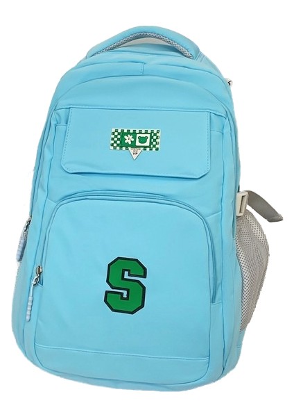 Büyük Kapasiteli Okul Çantası Basit Üniversite Öğrencisi Sırt Çantası Ortaokul Öğrenci Çantası (Yurt Dışından) fiyatları