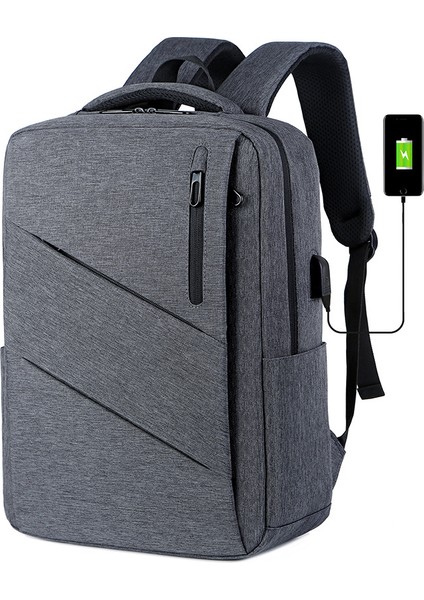 Dizüstü Bilgisayar Çantası, Gündelik Iş Sırt Çantası, Erkek Sırt Çantası (Yurt Dışından)