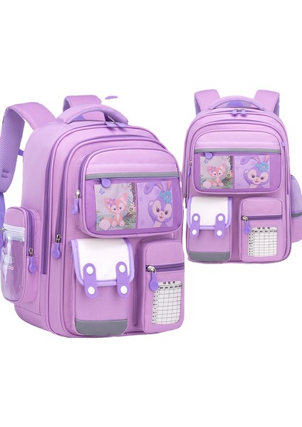 Öğrencilerin Omurgasını Koruyan ve Yükü Azaltan Okul Çantaları Büyük Kapasiteli Çocuk Sırt Çantaları (Yurt Dışından)