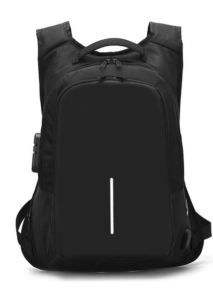 Sırt Çantası Erkek Rahat USB Erkek Sırt Çantası Nefes Alabilen Iş Bilgisayarı Çantası (Yurt Dışından) fiyatları