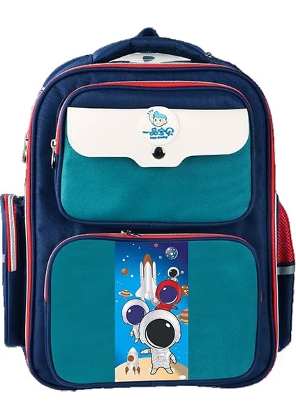 Öğrenci Okul Çantaları Hafif ve Nefes Alabilen Çocuk Omurgasını Koruyan Okul Çantaları (Yurt Dışından)