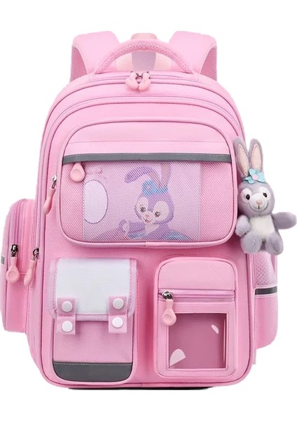 Öğrenci Okul Çantası Ingiliz Tarzı Hafif, Omurgayı Koruyan, Büyük Kapasiteli Çocuk Sırt Çantası (Yurt Dışından)