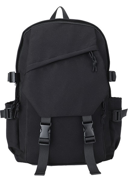 S Okul Çantası Kadın Retro Renk Sırt Çantası Ortaokul Lise Öğrencisi Sırt Çantası Büyük Kapasiteli Sırt Çantası (Yurt Dışından)