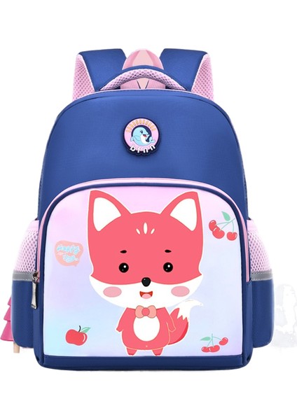 Öğrenci Okul Çantası Karikatür Sevimli Su Geçirmez Hafif Sırt Çantası (Yurt Dışından)