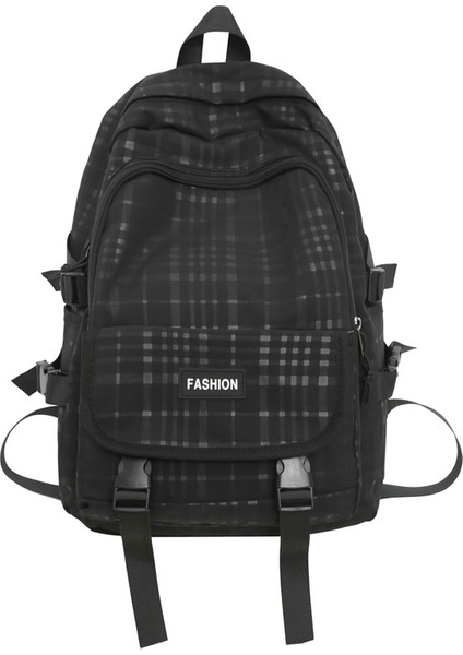 Öğrenci Okul Çantası, Basit, Hafif ve Büyük Kapasiteli Öğrenci Sırt Çantası, Gündelik Seyahat Sırt Çantası (Yurt Dışından)