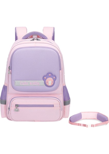 Çocuk Okul Çantası, Büyük Kapasiteli, Ultra Hafif, Omurga Koruması, Su Geçirmez Sırt Çantası (Yurt Dışından)