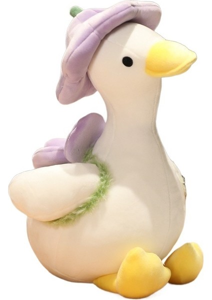Küçük Ördek Peluş Bebek Oyuncak Yastık Kız Bebek Bez Bebek (Yurt Dışından)