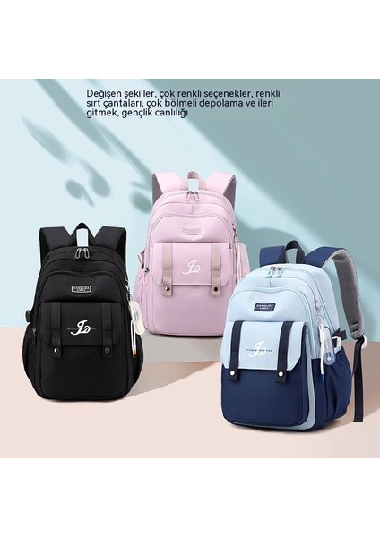 Yeni Sırt Çantası Kız Ins Yüksek Kaliteli Ortaokul Öğrencisi Okul Çantası Üniversite Öğrencisi Büyük Kapasiteli Bayan Moda Sırt Çantası (Yurt Dışından) fırsatları