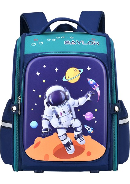 Su Geçirmez ve Havalı Çocuk Okul Çantası Karikatür Ilkokul Öğrencisi Sırt Çantası Hafif Omurga Koruyucu Sırt Çantası (Yurt Dışından)