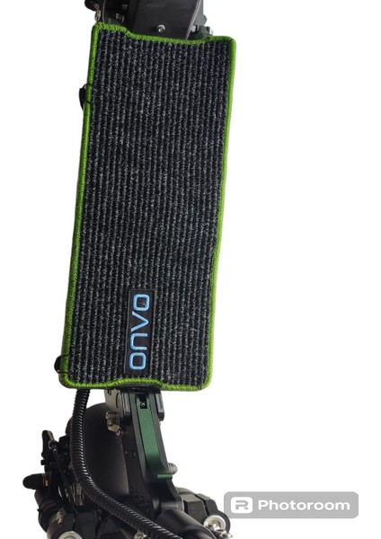 Elektrikli Scooter Aksesuar Koruyucu Paspas Onvo OV-013 x Plus OV13 Xplus 012 Xplus Uyumlu Onvo Nakış Amblem Armalı