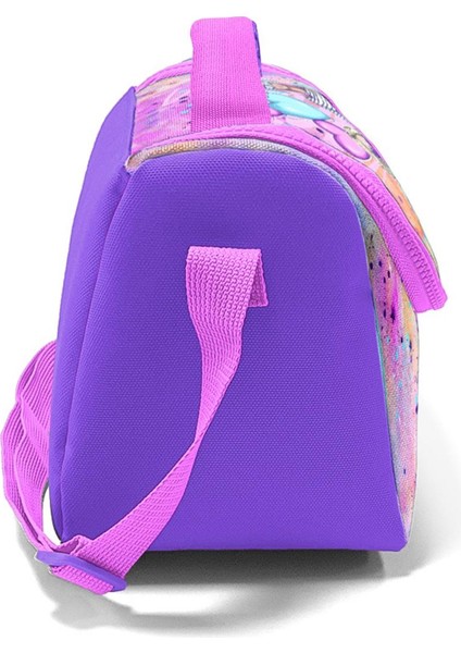 Kids Pembe Mor Fashion Girl Desenli Thermo Beslenme Çantası 11755 fiyatları