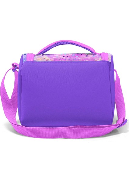 Kids Pembe Mor Fashion Girl Desenli Thermo Beslenme Çantası 11755 modelleri