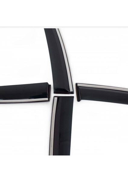 Honda Civic Fb7 Krom Çıtalı Cam Rüzgarlığı 2012-2016 modelleri