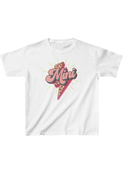 Çocuk Baskılı T-Shirt - Beyaz