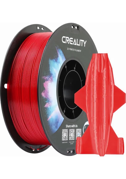 Creality 3D Creality Cr-Petg Kırmızı 3D Printer Filament 1.75MM