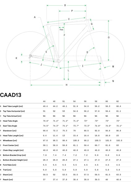 CAAD13 105 Di2 Yol Bisikleti - Mercury 54CM