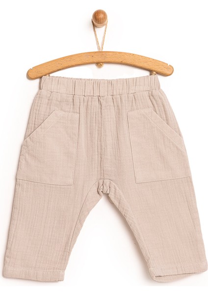HelloBaby Basic Müslin Pantolon Erkek Bebek