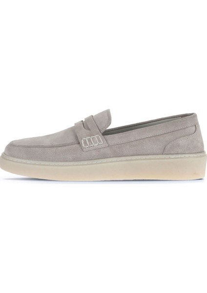 Bej Süet Erkek Loafer 07MA21774004