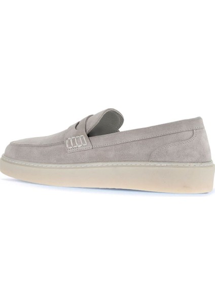 Bej Süet Erkek Loafer 07MA21774004