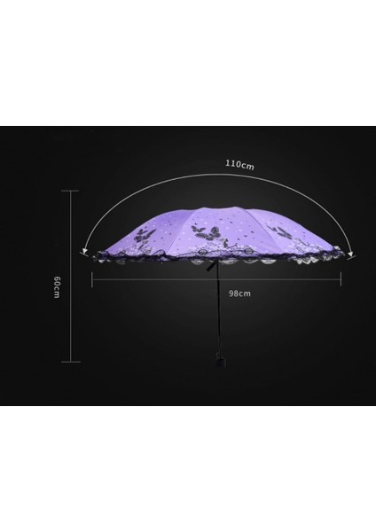 Kompakt Şemsiye, Fırtınaya Dayanıklı, Küçük Cep Şemsiyesi, Rüzgara Dayanıklı, Uv Koruması (Yurt Dışından)