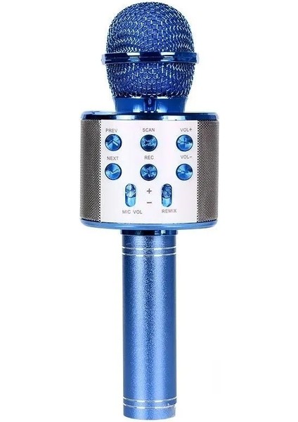 Taşınabilir Kablosuz Bluetooth Mikrofon,yetişkinler ve Çocuklar Için Kablosuz Karaoke Mikrofonu (Yurt Dışından)