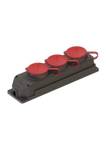 Kauçuk 3X25 A 3'lü Grup Priz 4012