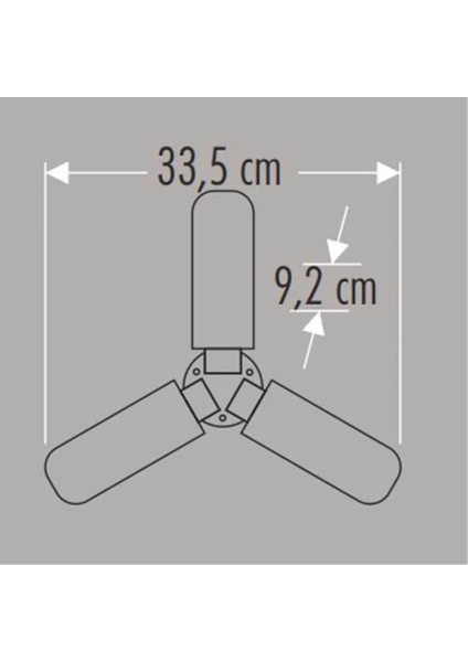 42W Pervane Ampul (Beyaz) Cat CT-1152 modelleri