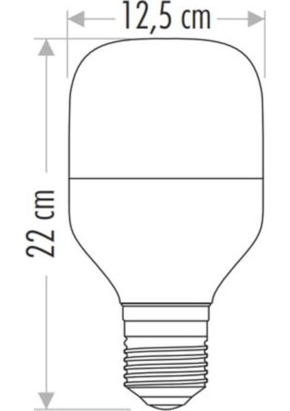 45W LED Ampul ( E27) (Beyaz) Cat CT-4242B fırsatları