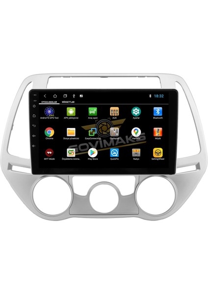 GOVİMAKS HYUNDAİ İ20 2009-2014 UYUMLU 2 GB RAM 32 GB HAFIZA ANDROID MULTIMEDIA fiyatları
