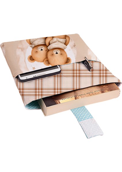 Desenli Cepli Kitap Kılıfı 20 x 25 cm fiyatları