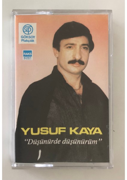 Yusuf Kaya Düşünürde Düşünürüm Kaset (Orjnal Dönem Kağıt Baskı Kaset)