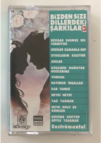 Bizden Size Dillerdeki Şarkılar 3 Kaset (Orjnal Dönem Kağıt Baskı Kaset)