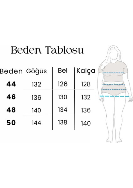 Even Plus Size Mavi Arkası Uzun Viskon Büyük Beden Gömlek 44 Beden