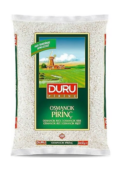 Osmancık Pirinç 1 kg x 4 Adet