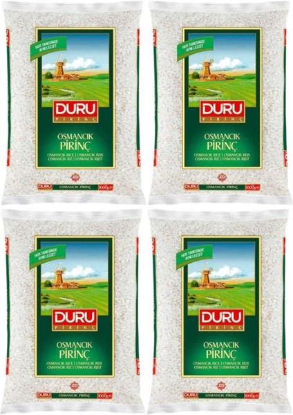 Osmancık Pirinç 1 kg x 4 Adet