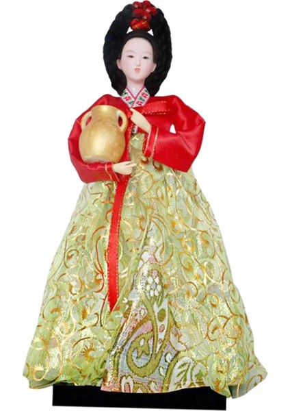 Geyşa Taşınabilir Mini Oyuncak Dekoratif Kimono Heykelcik (Yurt Dışından)
