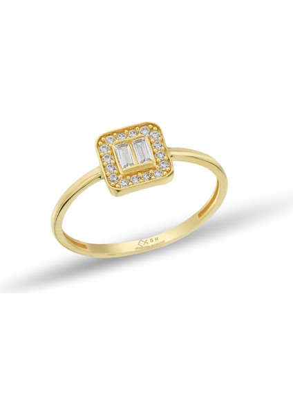 Baget Altın Yüzük YZKKCGK018