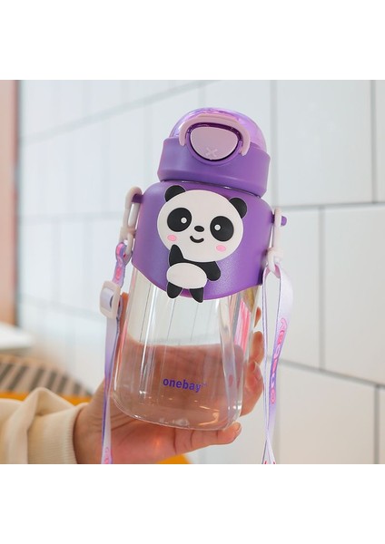 Dopamin Karikatür Saman Bardak Yaz Taşınabilir Yeni Su Bardağı Kızlar Saman Bardak Karikatür Sevimli Plastik Bardak (Yurt Dışından)