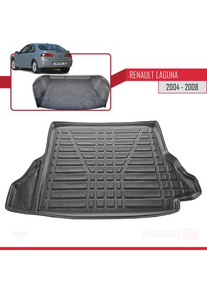 Renault Laguna 2004-2008 Arası Bagaj Havuzu Siyah