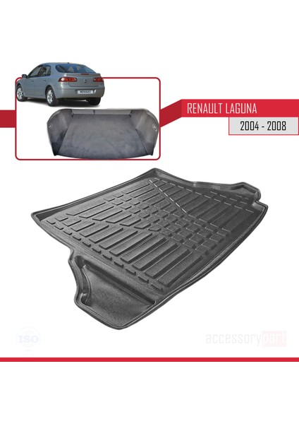 Renault Laguna 2004-2008 Arası Bagaj Havuzu Siyah