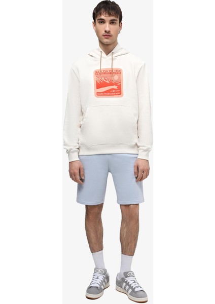 B-Boyd H Erkek Beyaz Sweatshirt NP0A4HP2N1A1
