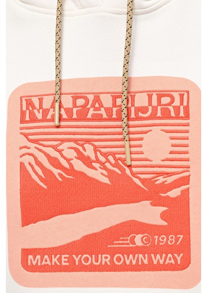 B-Boyd H Erkek Beyaz Sweatshirt NP0A4HP2N1A1