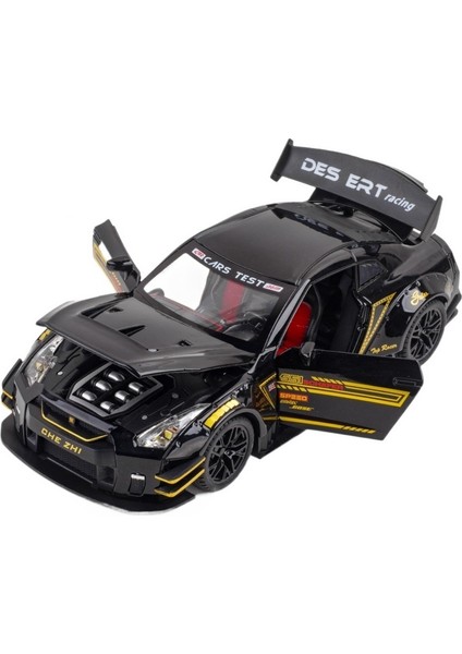 1:24 GTR35 Geniş Gövdeli Alaşım Spor Araba Modeli (Yurt Dışından)